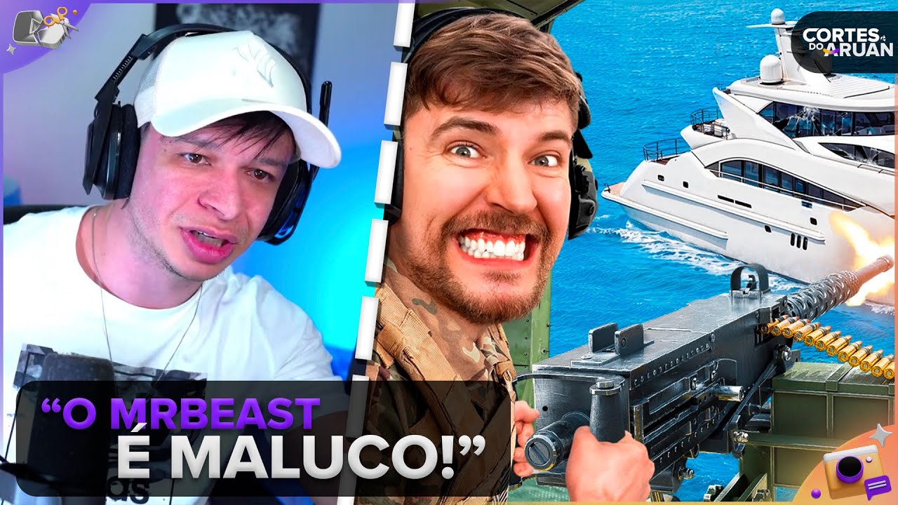 ARUAN REAGE: Proteja o Iate e Fique Com Ele! (MRBEAST) - Cortes do Aruan