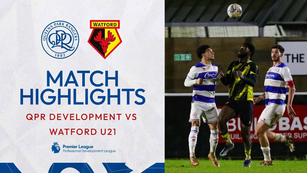 🐝 Narrow Defeat For The Dev Squad  | Highlights | QPR Development Squad  0-1 Watford U21
