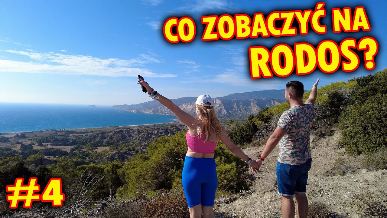 #4 GRECJA Co zobaczyć na Rodos ? Lindos, Paralia Prasonisiou, Limni Beach, Empona's View restaurant