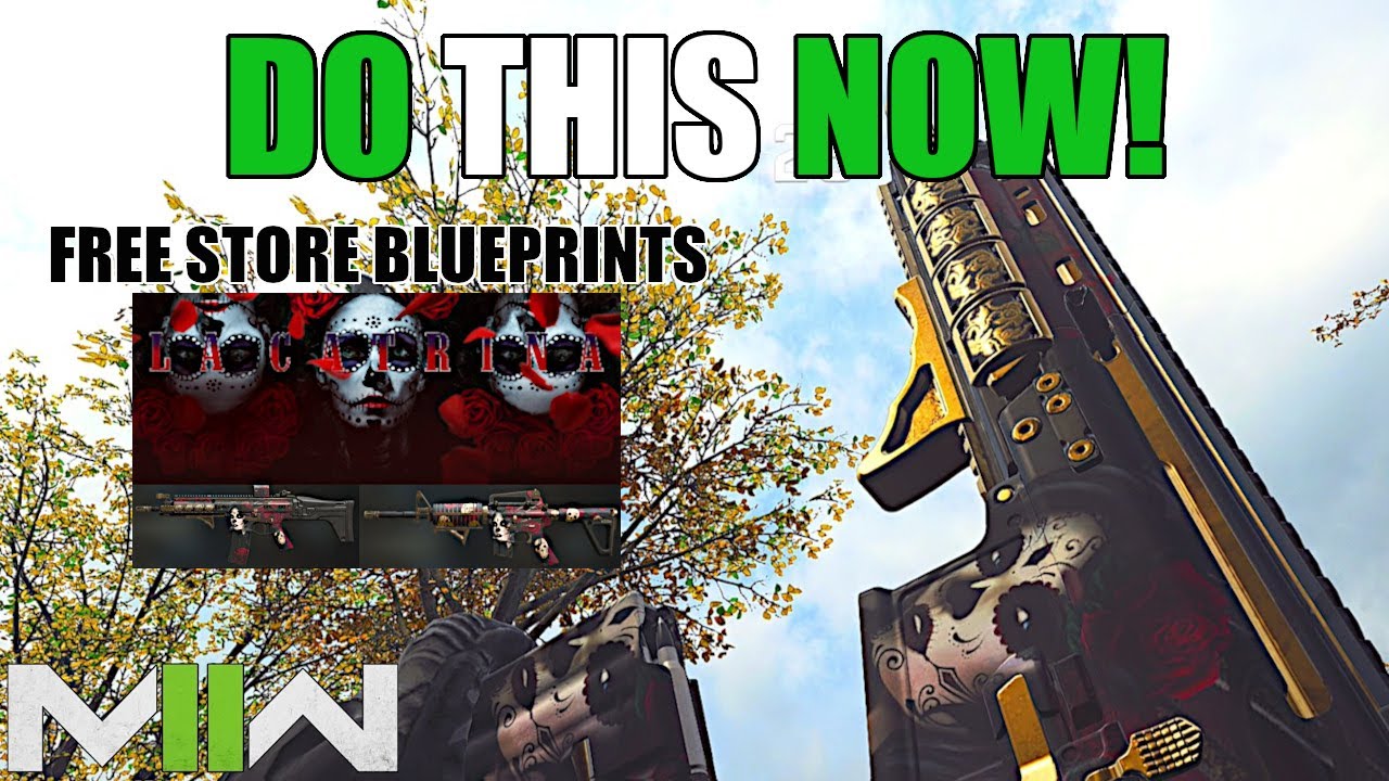 (NEW) GET FREE STORE BLUEPRINTS! INSTANT WEAPON CAMOS RIGHT NOW COD MW2 GLITCHES!