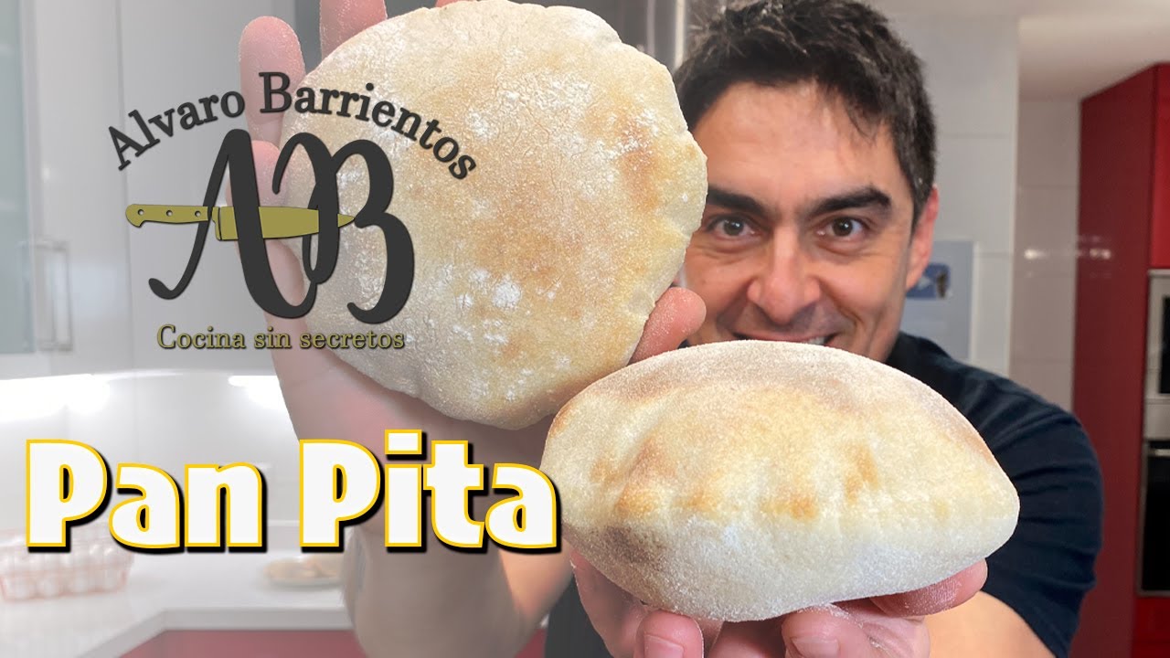 Pan Pita - La Mejor Receta para hacer pan Árabe en casa - Alvaro Barrientos Montero