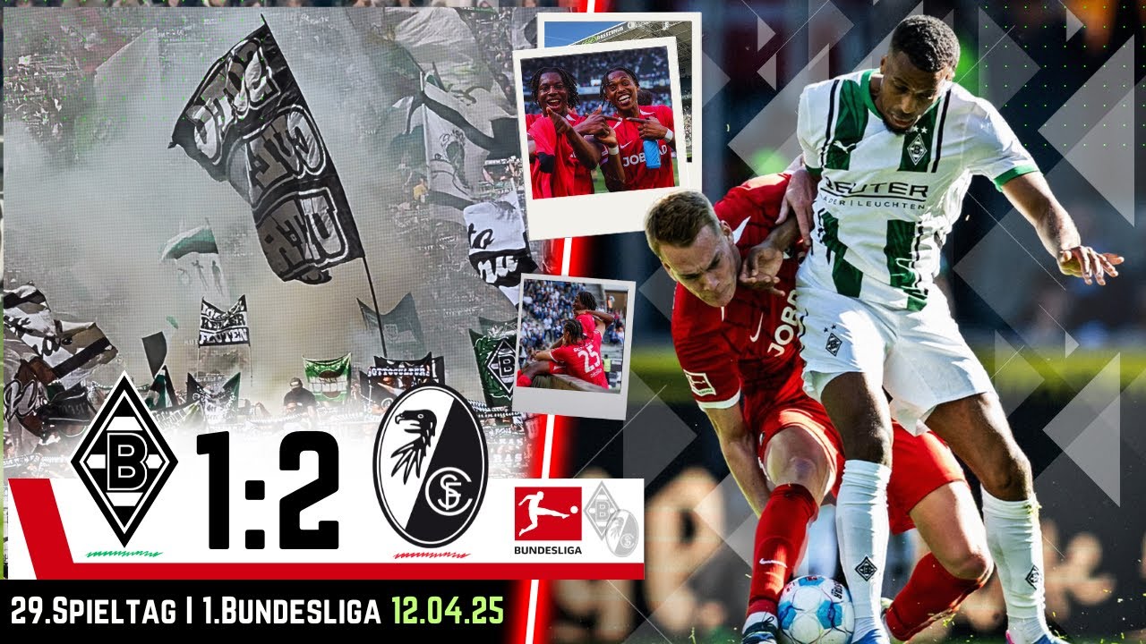 GLADBACH vs. FREIBURG StadionVlog⚽️FREIBURG zieht an den FOHLEN vorbei🔥🤕