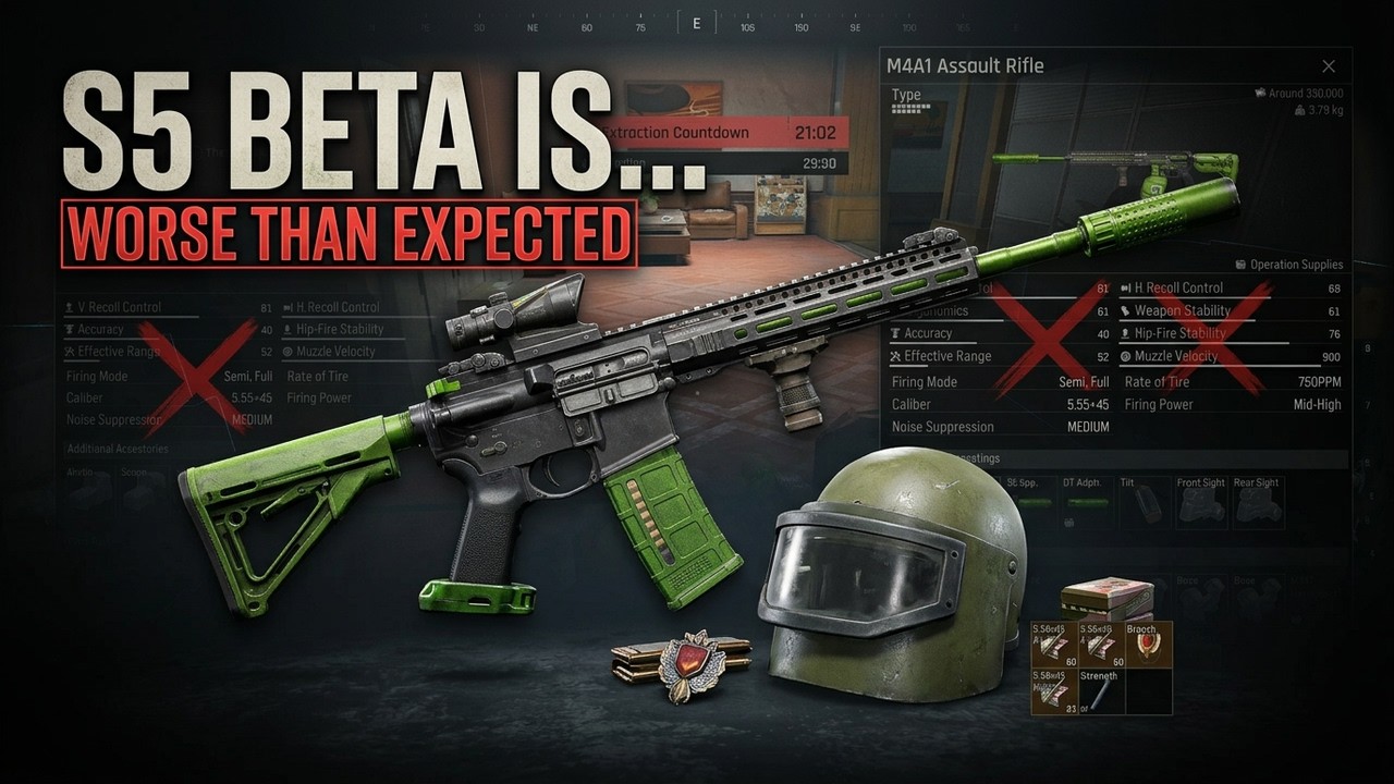 Бета 5 сезона Arena Breakout Infinite хуже, чем кто-либо ожидал!