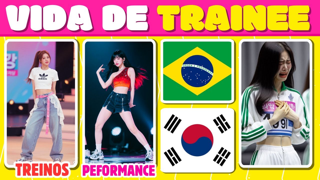 🎤 VIRE UMA TRAINEE DE K-POP! 💖 Sua Jornada Até o Debut! ✨