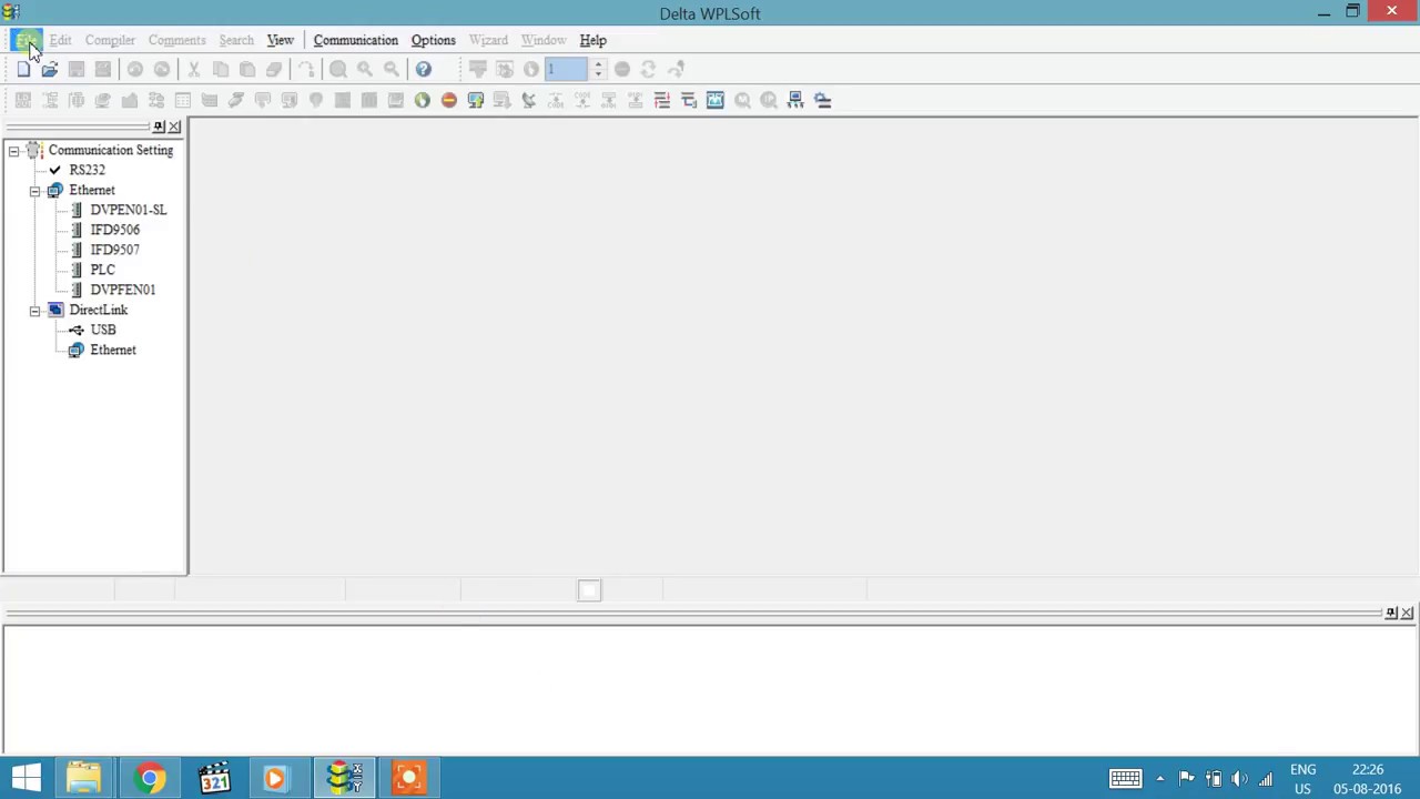 PLC Simulation in DELTA WPLSoft 1