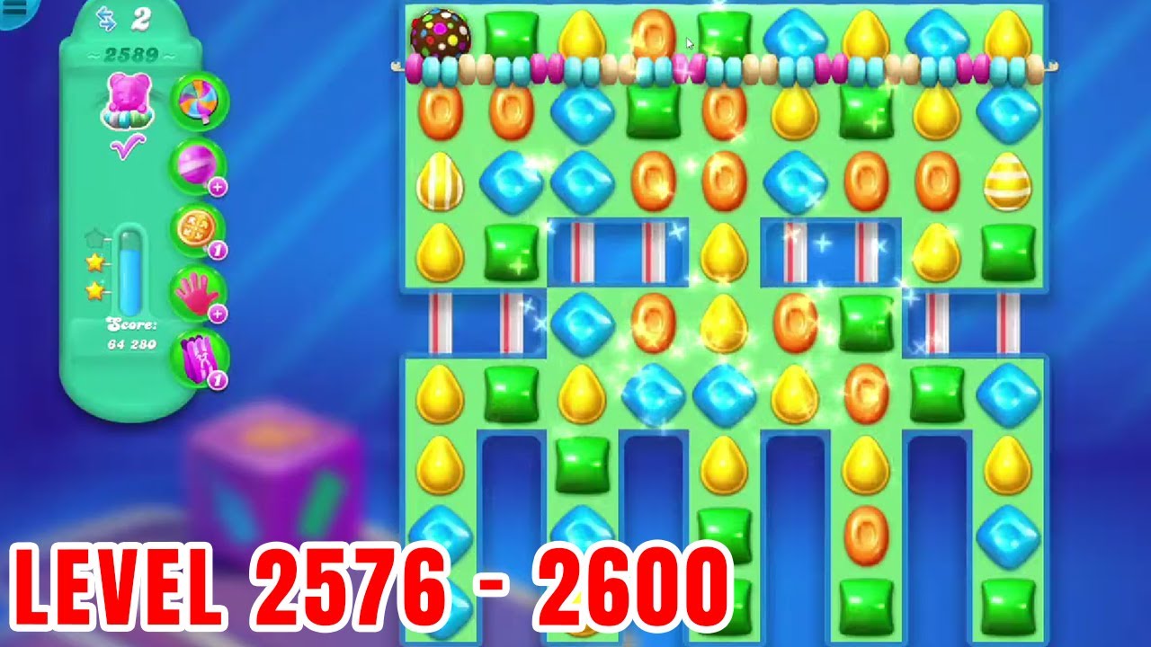 Candy Crush Soda Level 2576 - 2600 || Playing with Boosters