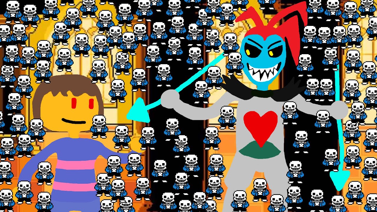 Undertale Genocide But Every Time I Kill A Monster Another Sans Is Added