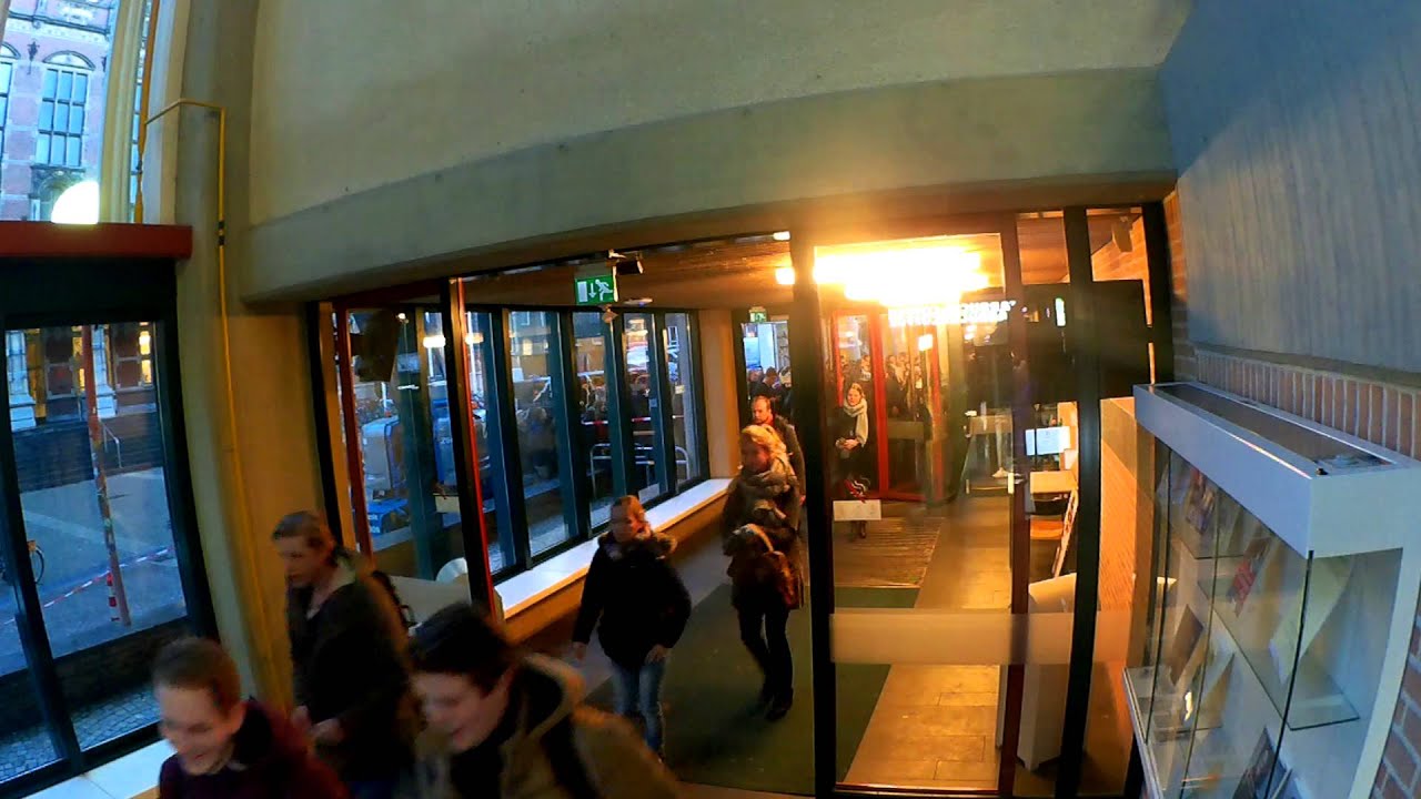 Tentamendrukte in de UB Groningen, 13 januari 2016