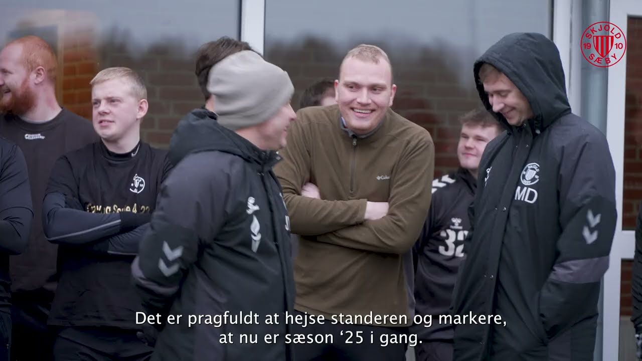 Standerhejsning 2025 - IF Skjold Sæby
