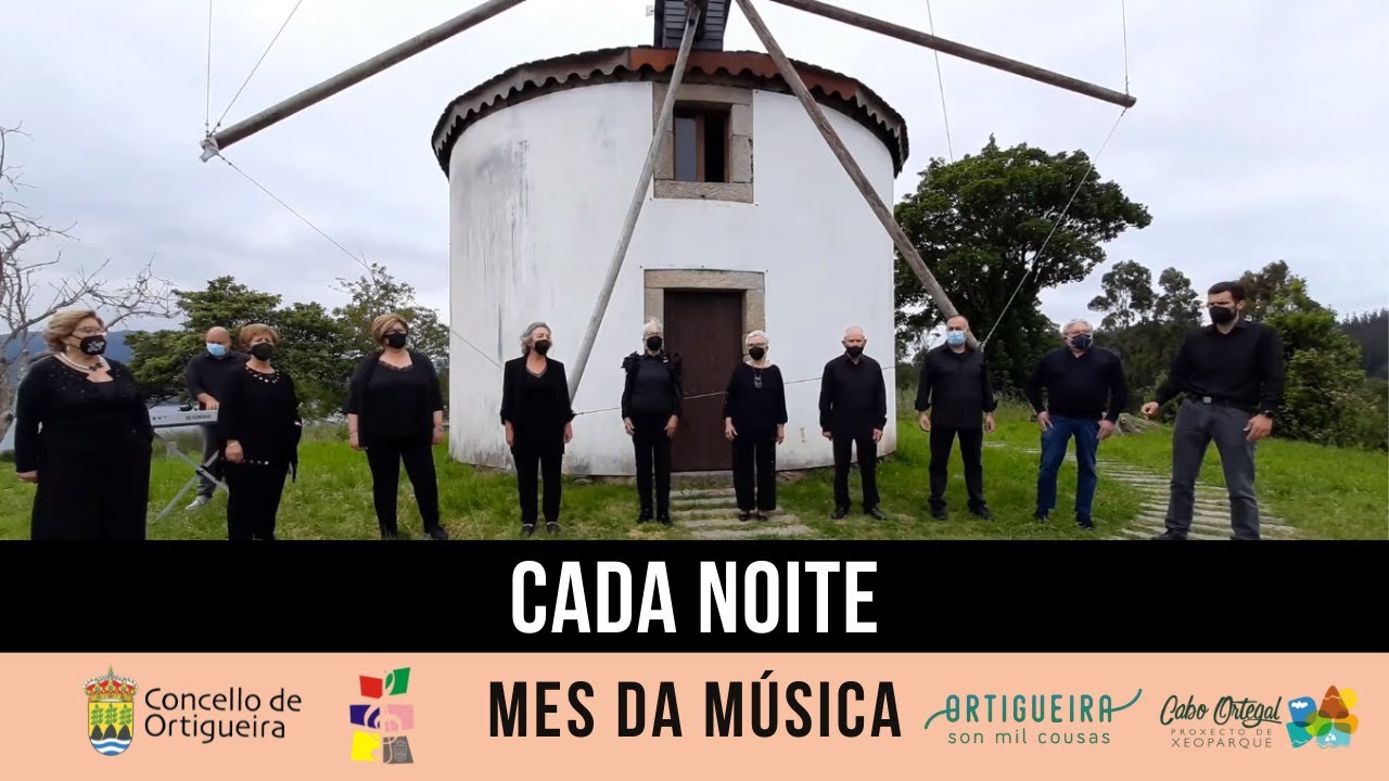 🌜 CADA NOITE  EU CHORANDO PENSABA 🌟 (Arr. Julio Domínguez) | GRUPO VOCAL DA EMCO