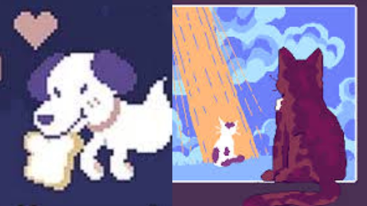 Dos juegos sobre la pérdida de mascotas - Goodbye Doggy/A Slow Goodbye