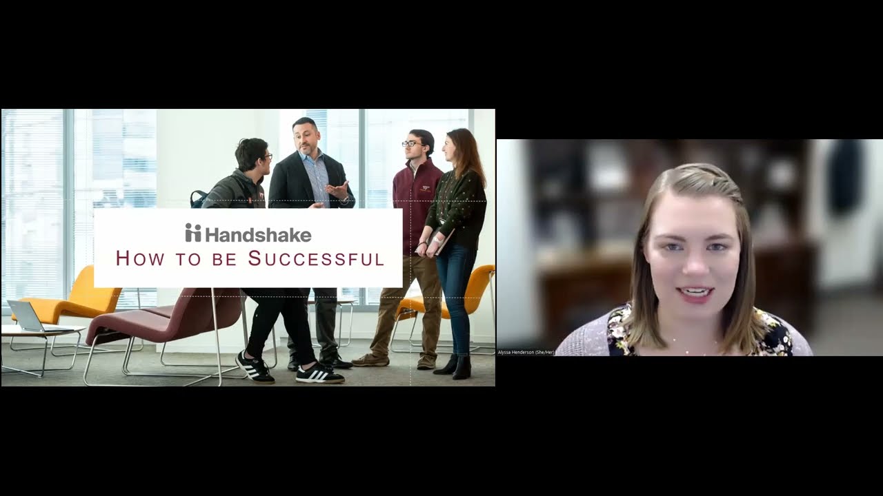 How to be Successful with Handshake presented by Career & Professional Development