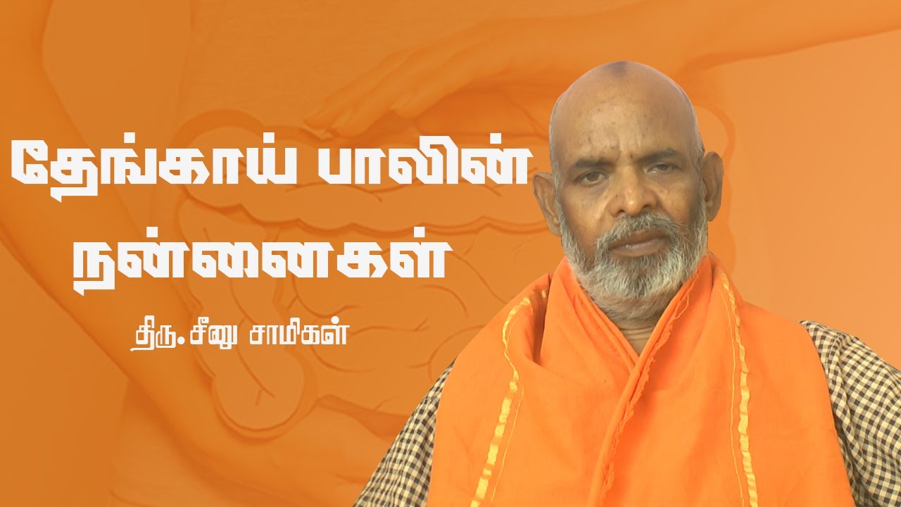 தேங்காய் பாலின் நன்மைகள் | வயிற்றை சுத்த படுத்துதல் | Thiru.Seenu Swamigal Ayya #Aruljothi #Vallalar