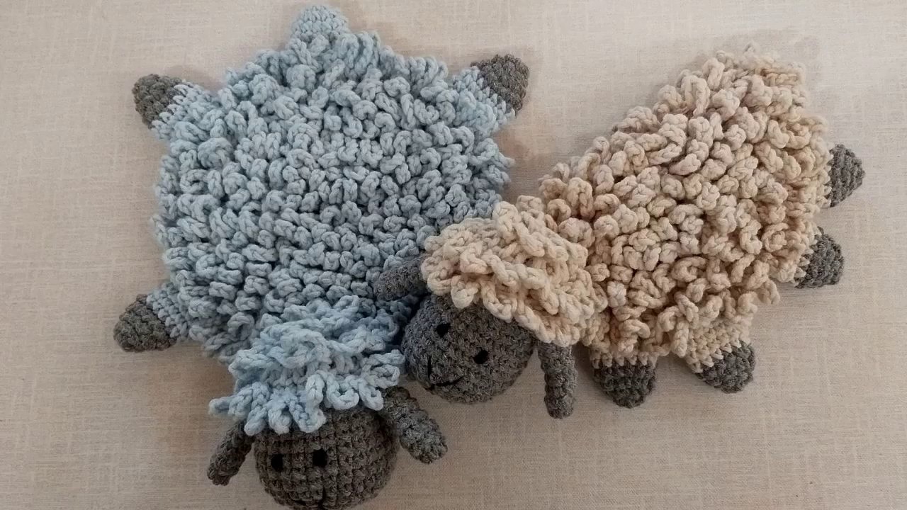 Naninha ovelha de crochê - Parte 2