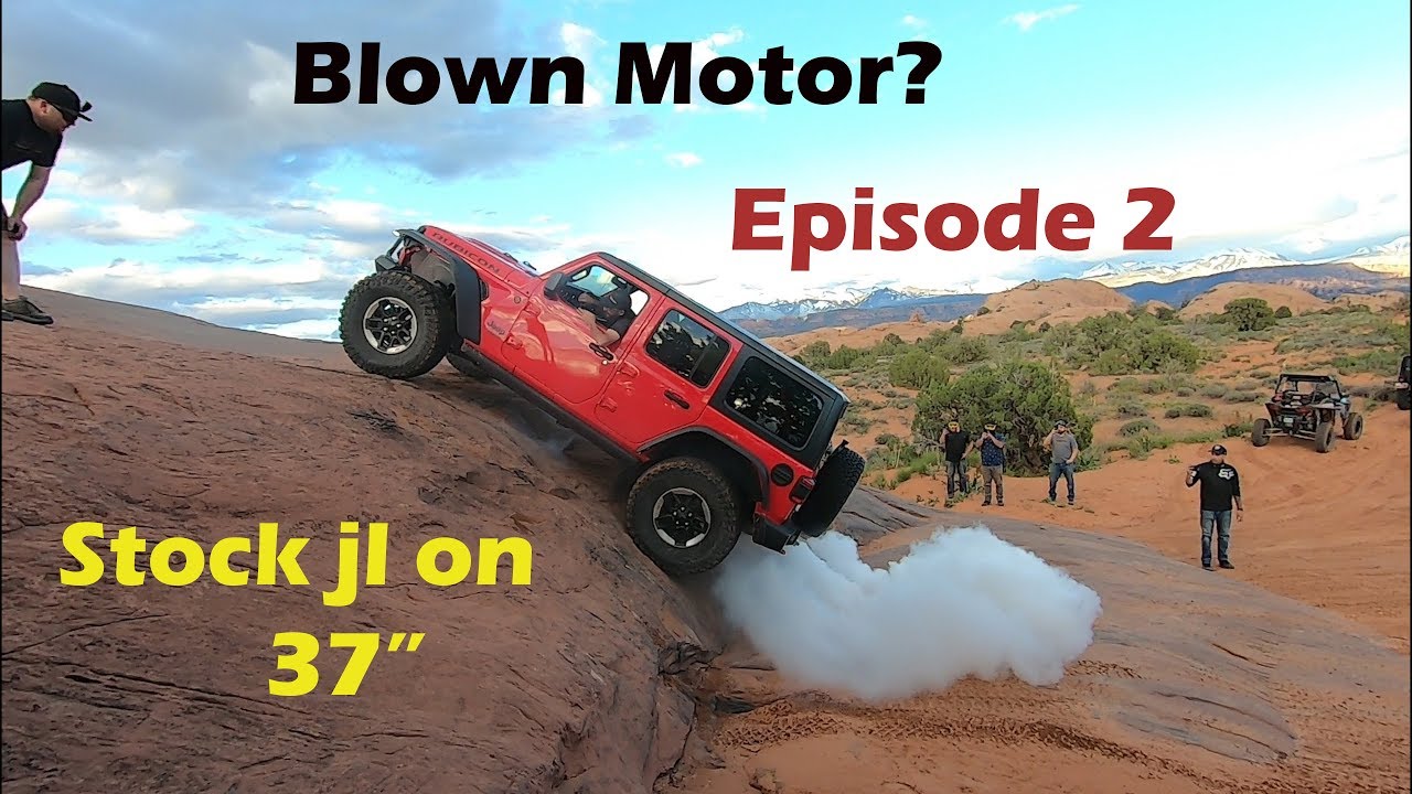 JL Jeep Rubicon stock on 37s vs JL lifted on 40s
