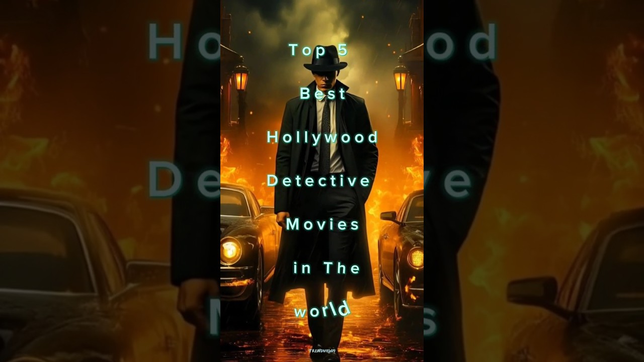 Top 5 Best Hollywood Detective Movies in The world #detective #movies #sherlock
