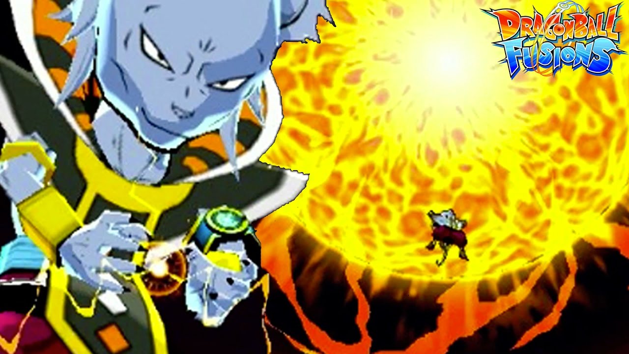 Beerus & Whis Fusion ULTIMATE Move! The Whirus Sphere of Destruction | Dragon Ball Fusions 3DS