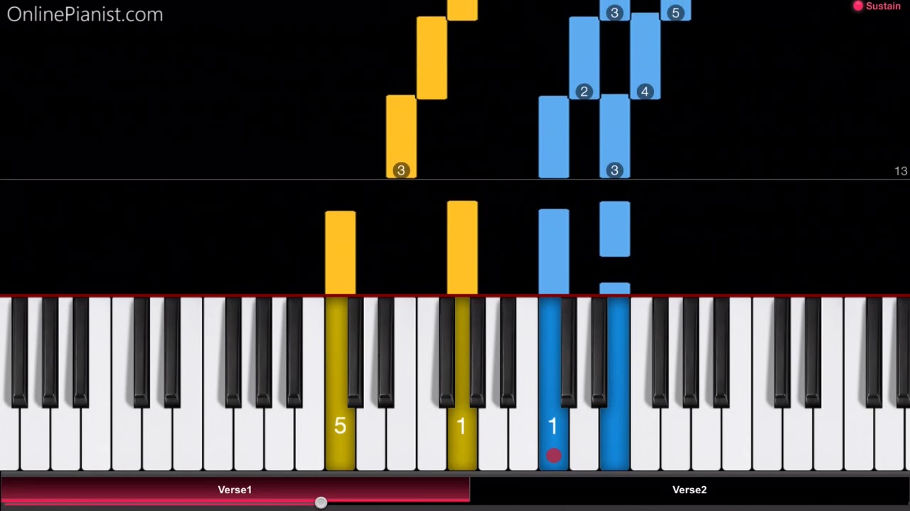 Lightly Row - Piano Tutorial - 