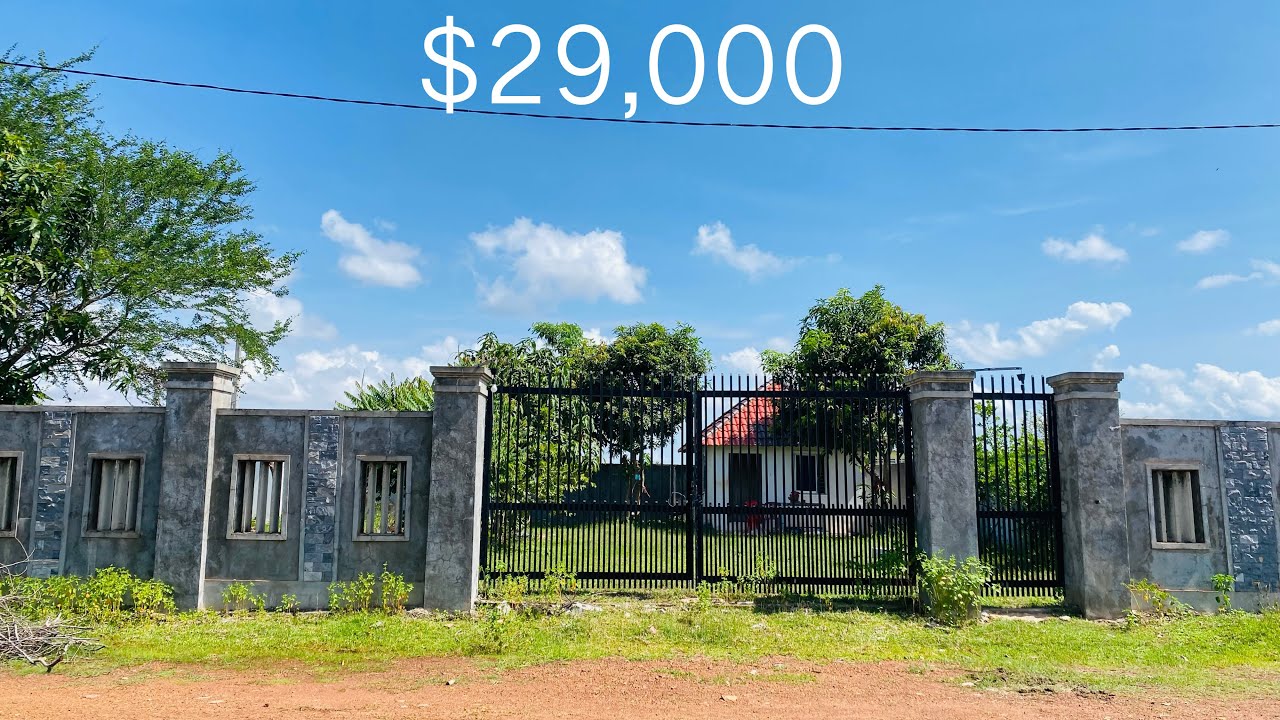 Real Estate 533:  ដីលក់បន្ទាន់ក្នុងក្រុងសៀមរាប Land for sale in Siem Reap Cambodia 085282882
