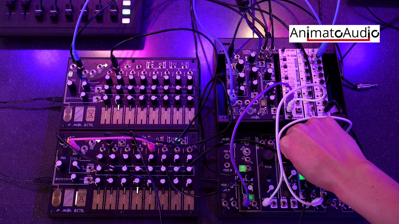 Three 0-Jams - with the Make Noise 0-Coast, 0-CTRL and Mimeophon