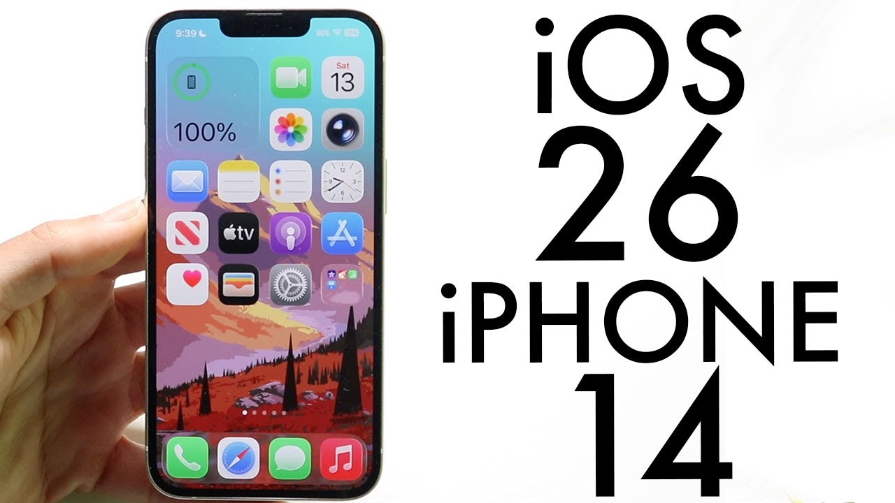 iOS 26 OFFICIAL On iPhone 14! (Review)