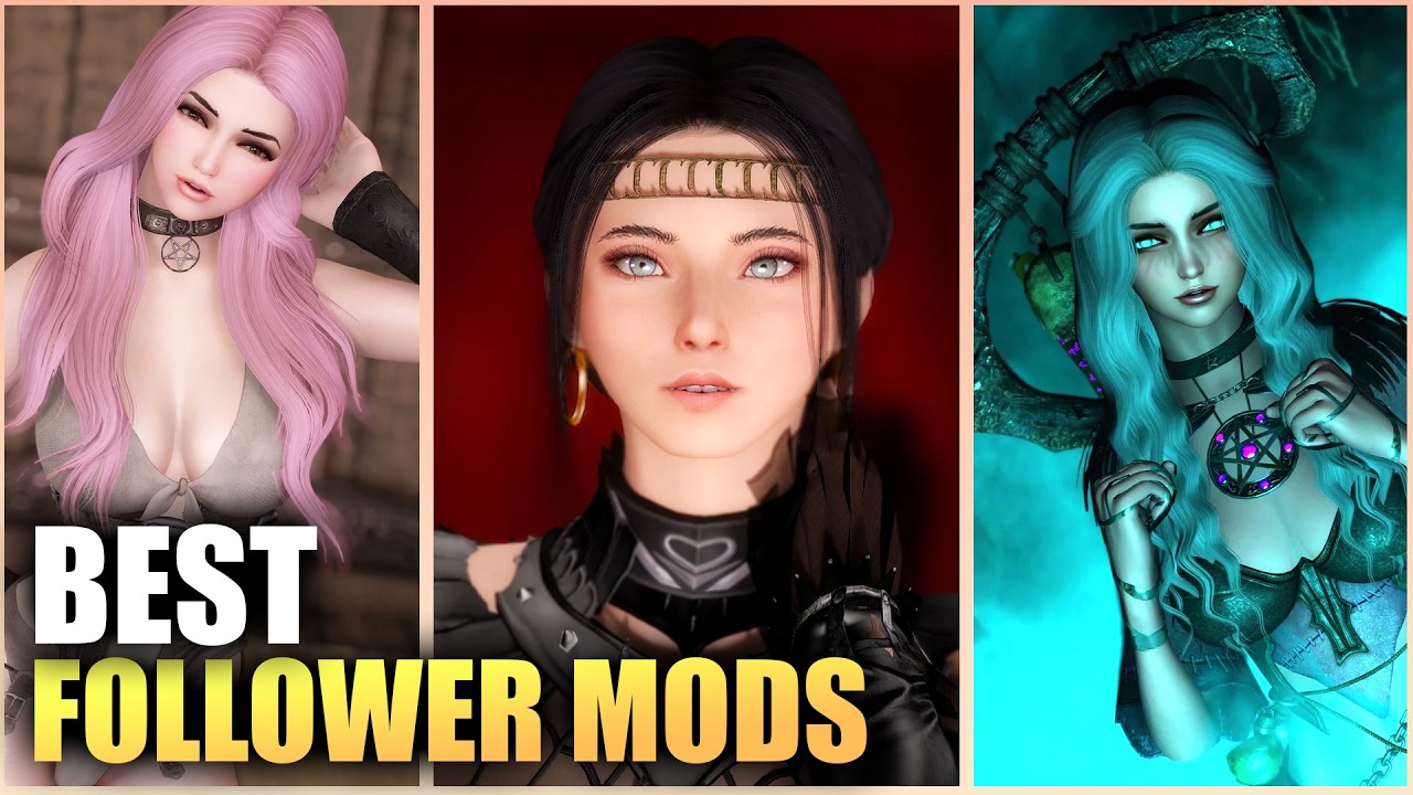 9 ЛУЧШИХ модов на компаньонов, которые вам НЕОБХОДИМЫ для Skyrim, чтобы получить ВЕЛИКОЛЕПНОЕ при...