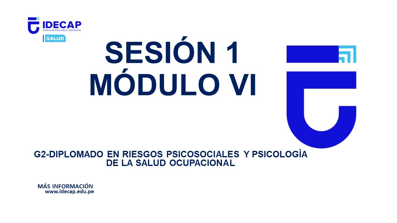 G2-RIESGOS-MÒDULO VI-SESIÒN 01
