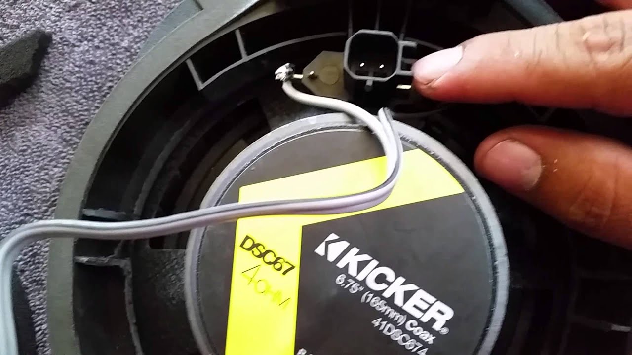 Chevy sonic factory speaker upgrade