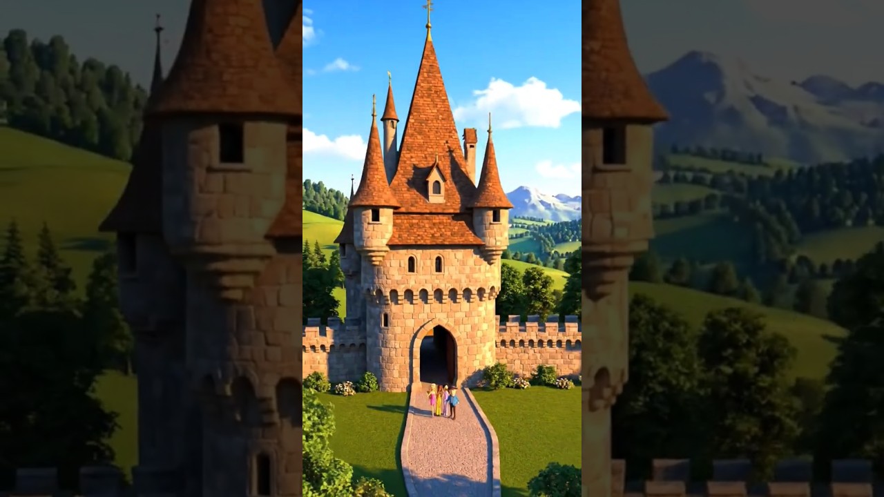 ✨ Barbie’s Switzerland Trip | Part 2 🇨🇭💖🏰 Castles • 🍫 Chocolate factory 🏭• 🎶 Bonfire🍡