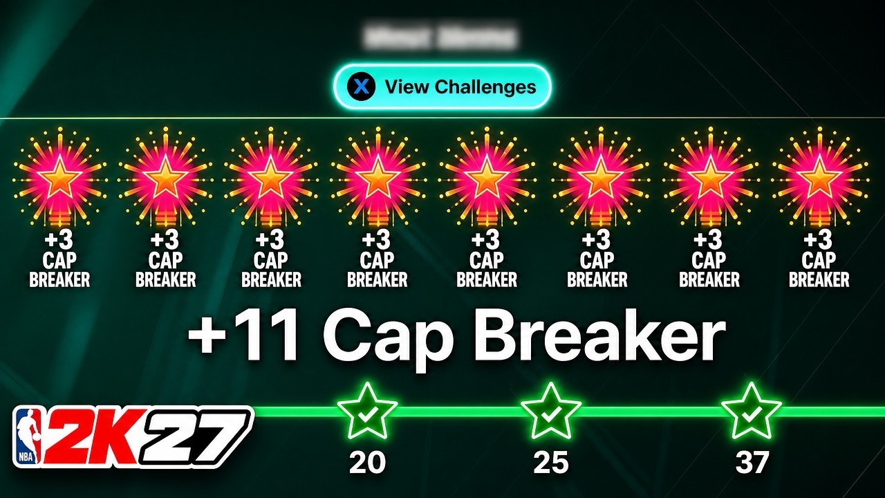 FASTEST WAY TO GET +10 CAP BREAKERS in NBA 2K27 (Best Method) secrets you need to know for nba2k27