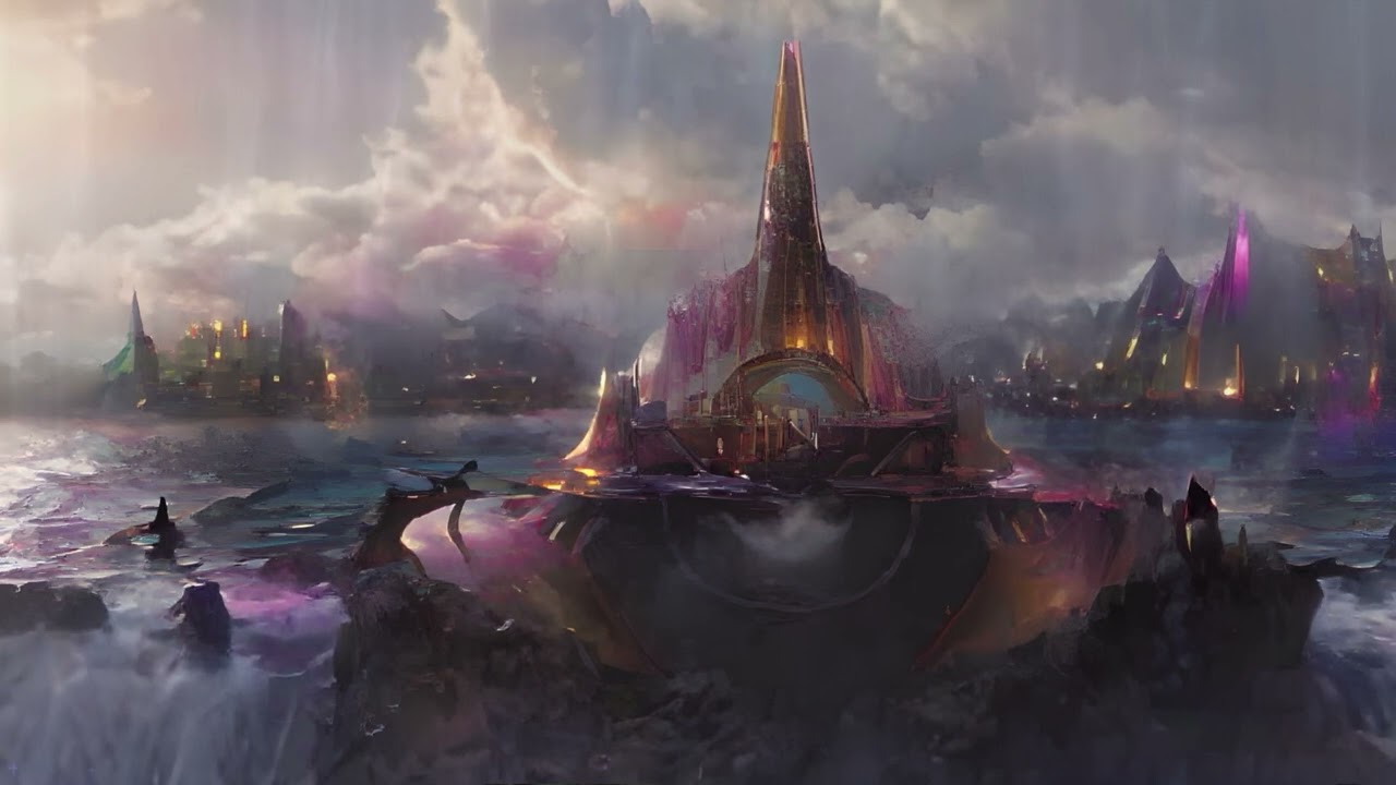 ASGARD - THE BEAUTIFUL CITY - AMBIENT SOUNDS - RELAX AND HEAL YOUR MIND - GROUNDING
