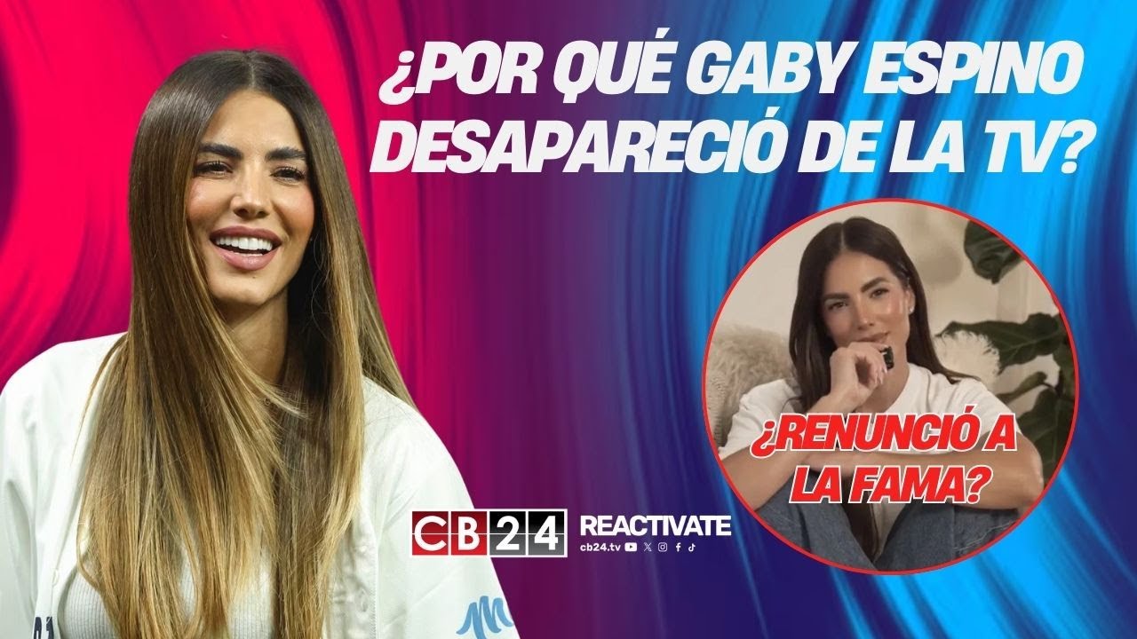 Gaby Espino Rompe el Silencio Tras Alejarse de la Fama | #EnSintoniaCon #CB24tv 12/26/25 4/4