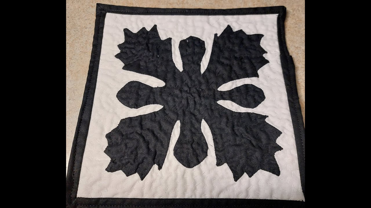 Passion Patchwork - Quilt Hawaïen - Part 2 - Tutoriels pas à pas traditionnel main & moderne machine