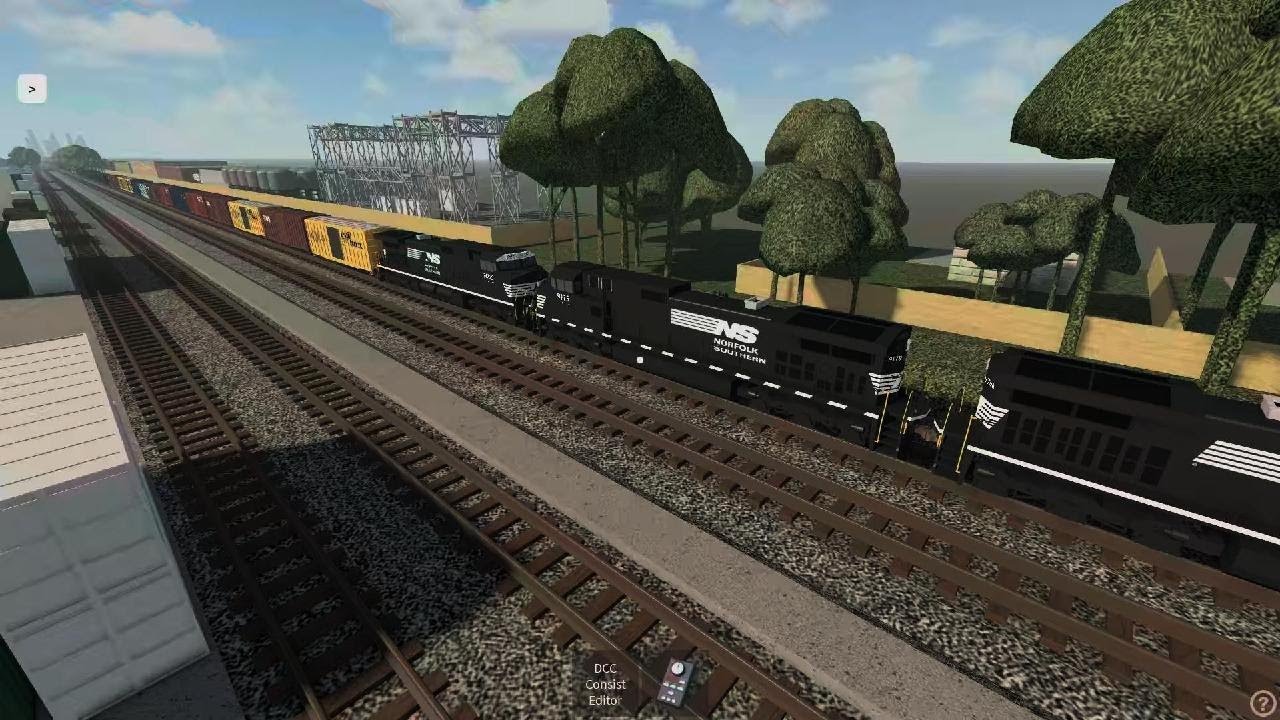 Driving a train.And the first ever video.That's a train video.