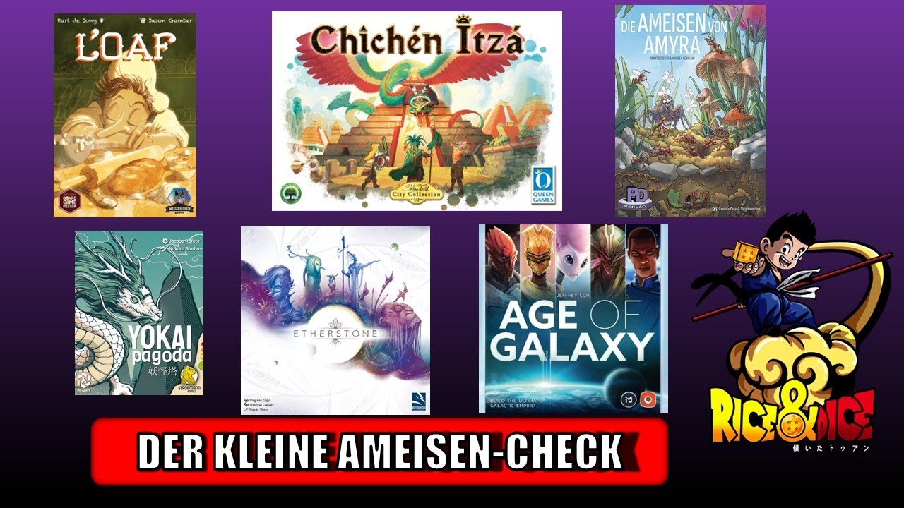 Brettspieleindrücke | Rice & Dice Brettspieltalk | November 2025 Teil 2