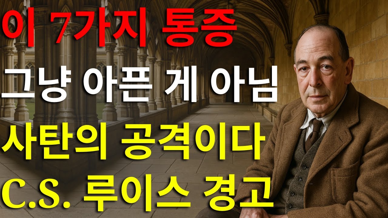 이 7가지 통증이 느껴진다면, 그것은 사탄이 당신을 공격하고 있다는 강력한 경고입니다 — C.S. 루이스