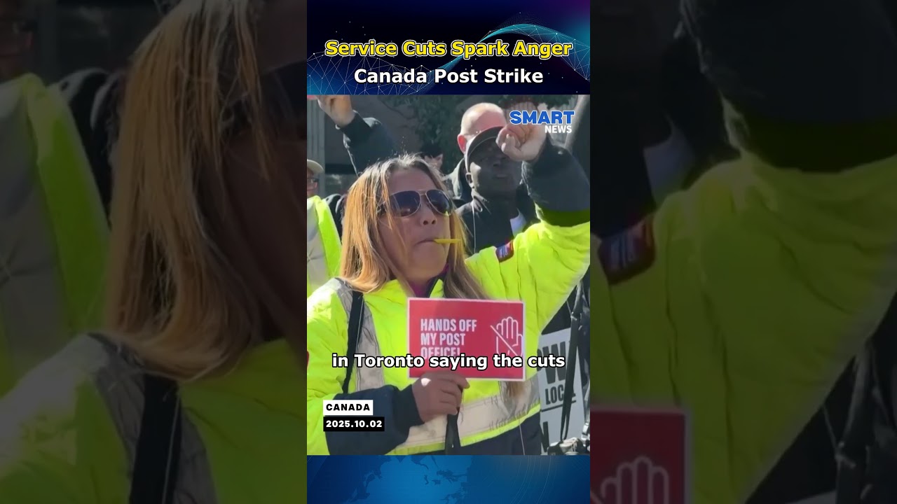 Canadian Postal Workers Strike Against Government Service Cuts