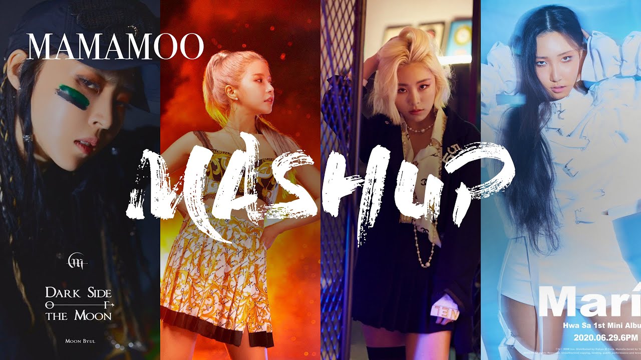 MAMAMOO Mashup - Spit It Out / HIP / Maria  / Easy / Eclipse (Solar, Hwasa, Wheein, Moonbyul)