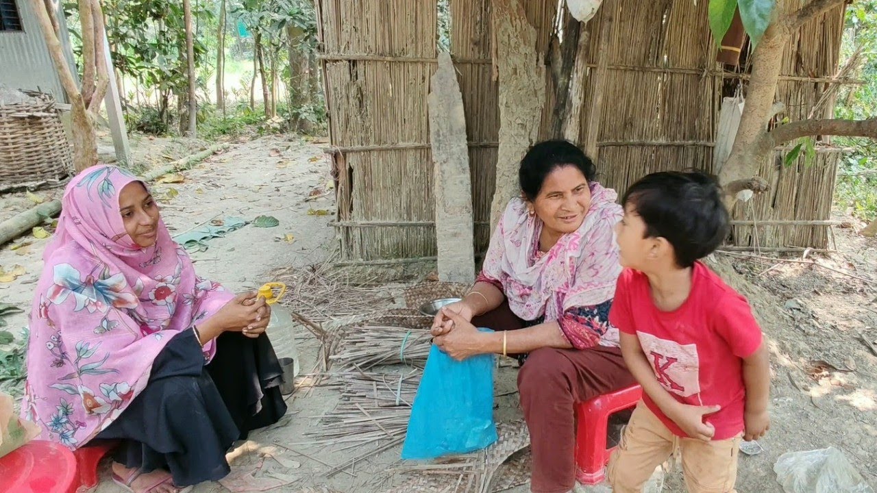 🏡 আলহামদুলিল্লাহ! নতুন বাড়িতে মায়ের ব্যস্ত সময়