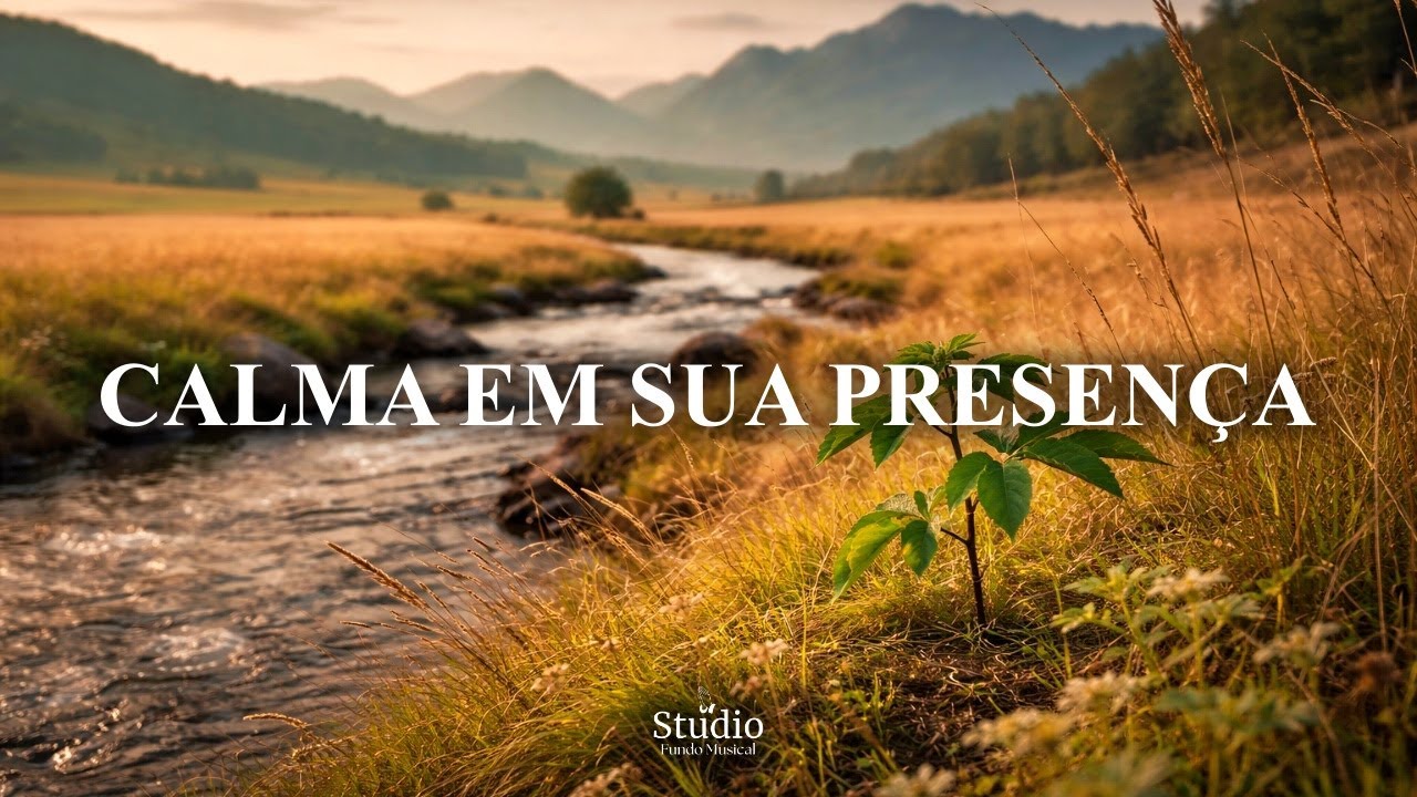 Fundo musical para oração | Piano Suave para Oração e Reflexão | Calma em sua Presença