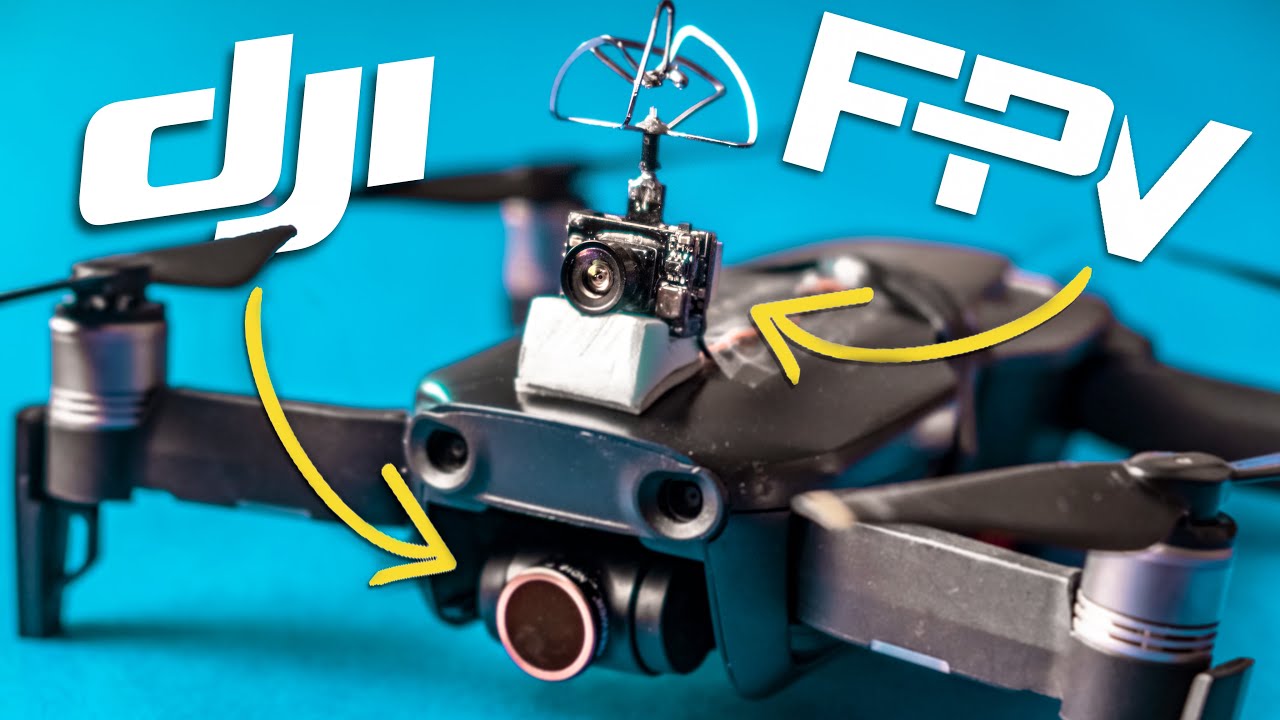 How to turn a DJI MAVIC into an FPV DRONE!