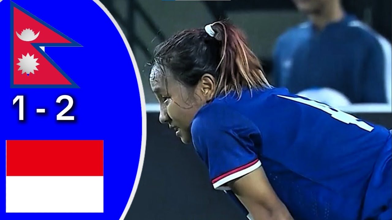 Nepal vs Indonesia ll 1-2 ll Women's International Friendly Match ll Highlight