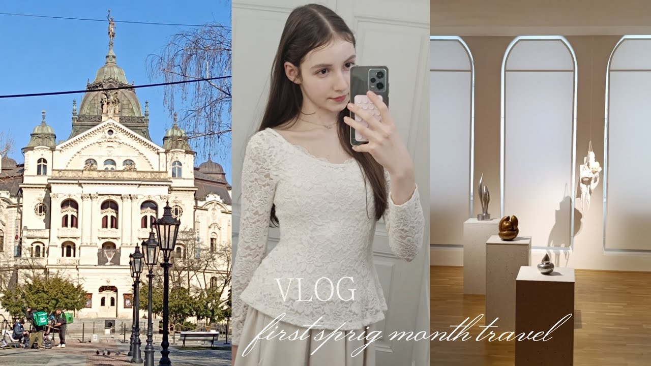 Vlog | traveling, theatre, art gallery 𓏲ּ𝄢...