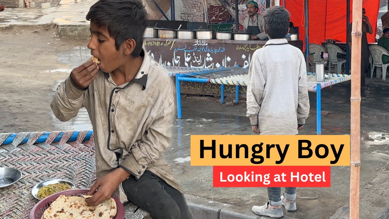 Roti ki talash mai nikla masoom bacha hamay mil gya | Rahe Insaniyat