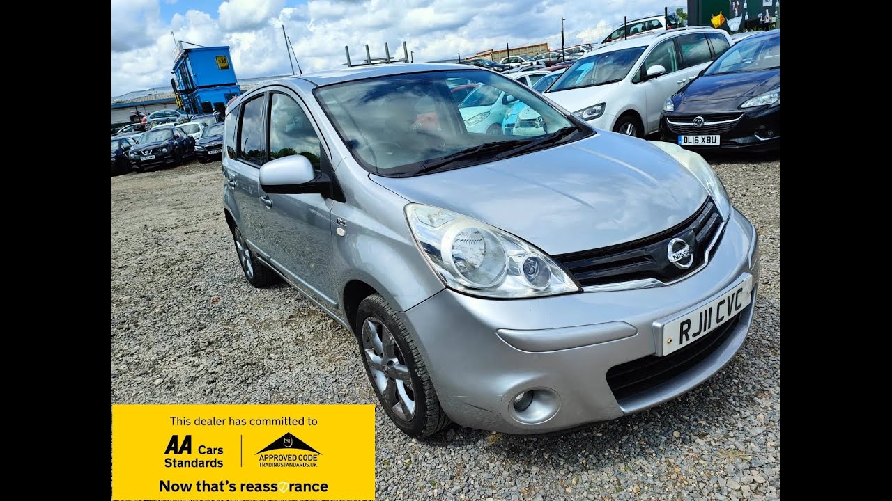2011 Nissan Note 1.4 16V n-tec Euro 5 5dr Petrol +2 Keys +Full HPI Clear +Ulez (RJ11CVC)