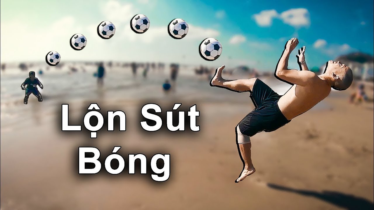 FLAHO lần đầu đi biển | Vừa Lộn vừa sút Bóng | Giao lưu với các em nhỏ Vũng Tàu