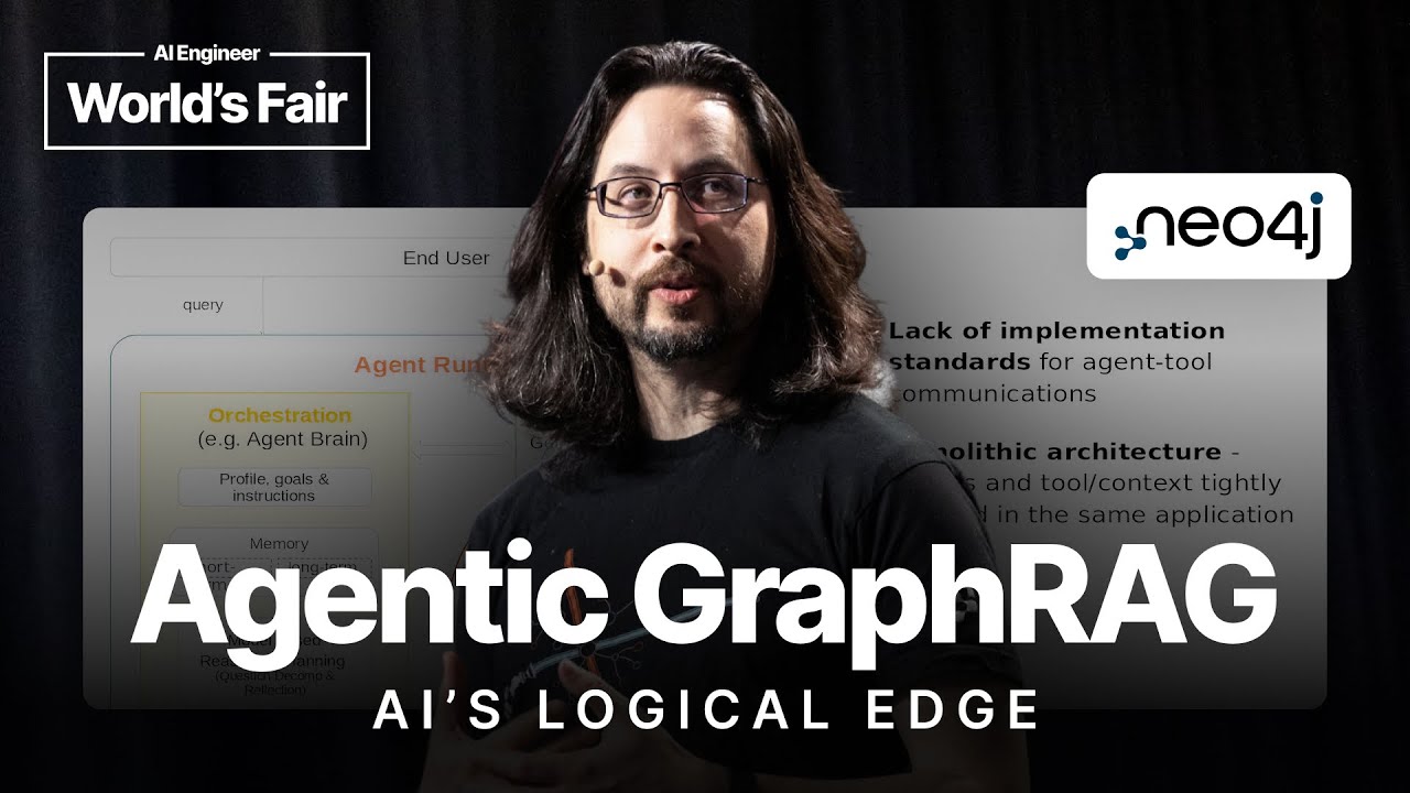Agentic GraphRAG: AI’s Logical Edge — Stephen Chin, Neo4j