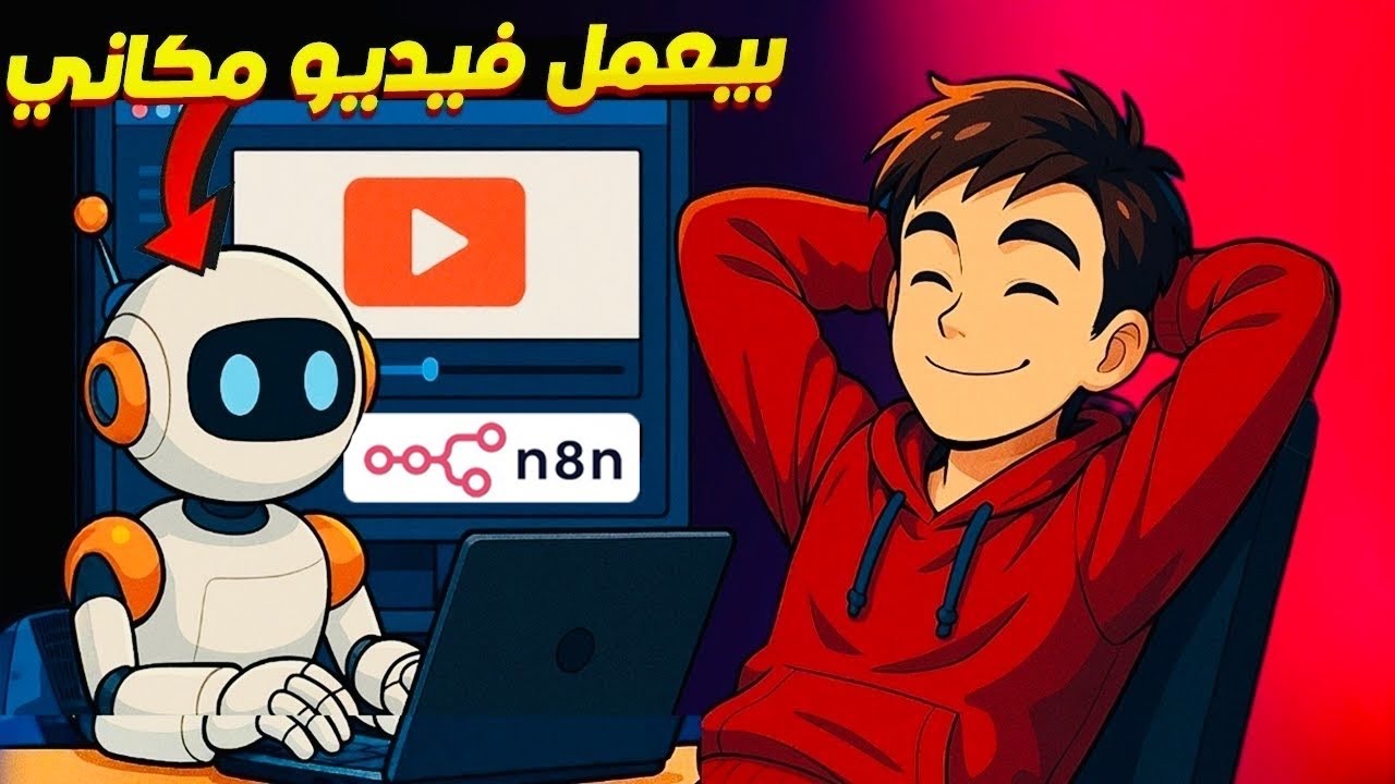 صناعة المحتوى باستخدام N8N للمبتدئين وعمل فيديوهات ماركتينج