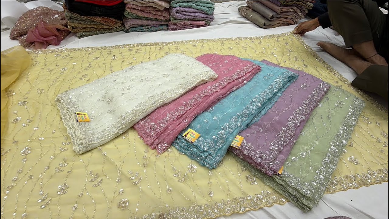 Chickpet Bangalore wholesale fancy designer sarees|| single piece courier available