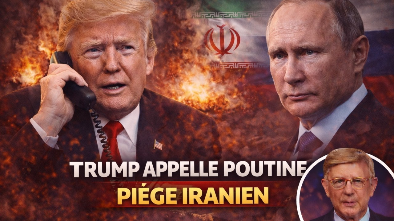 Il Y'a 1 HEURE : Trump Appelle Poutine Pour S'Échapper Du Piège Iranien